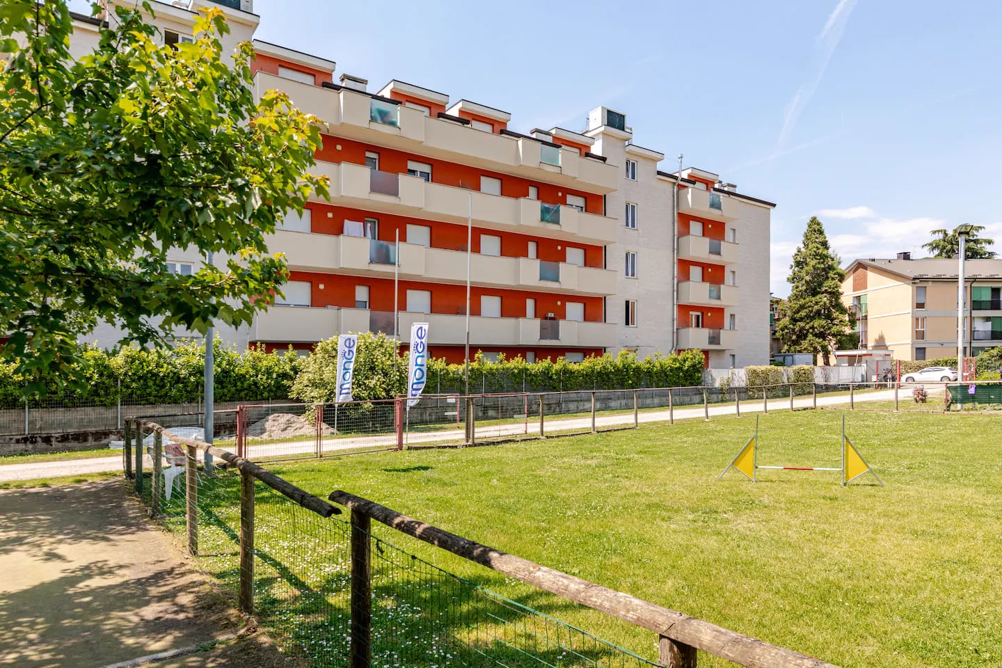 Residenza Vesta: ingresso dell'appartamento al piano terra
